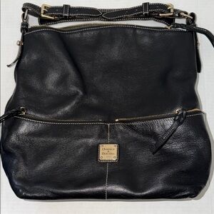 Dooney & Bourke Black Leather Shoulder Bag